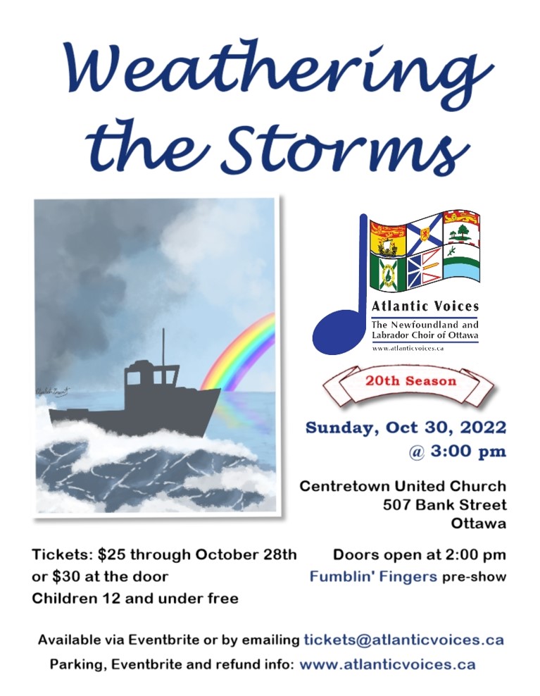 Weathering the Storms concert poster